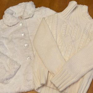Sweater and jacket size 5